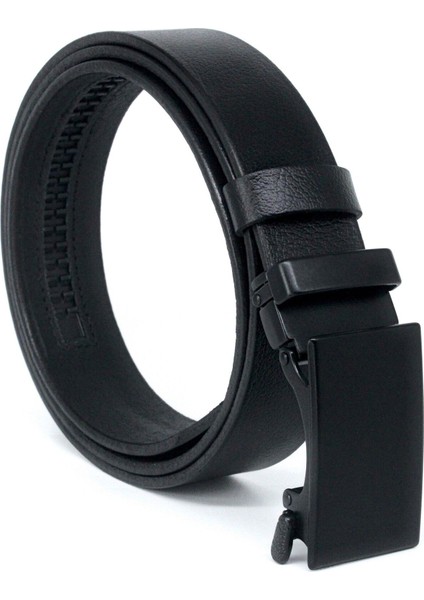 3'lü Manda Derisi Otomatik Tokalı Deliksiz Erkek Kemeri - Otomatik Kemer fırsatları