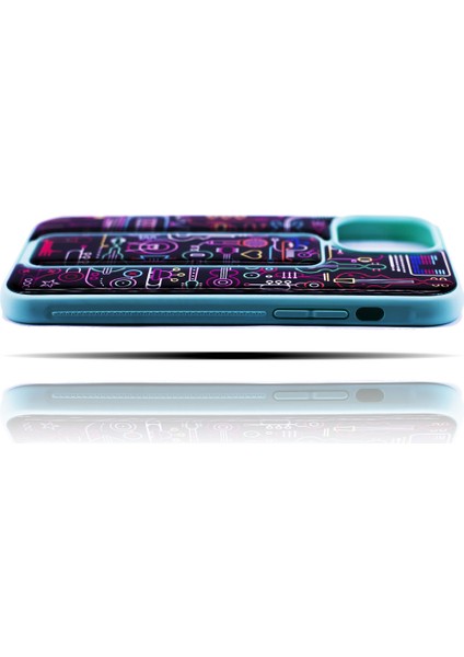 Doodle Apple iPhone 12 Uyumlu Doodle Baskılı Yumuşak Silikon Telefon Kılıfı fiyatları
