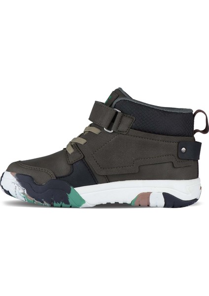 Marven 946.F24K.438 Phlon Hafif Taban Cırtlı Çocuk Spor Ayakkabı Haki