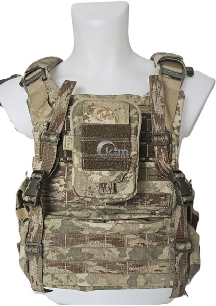 Kuyak-Ata® Makinalı Tüfek Hücum Yeleği, Model-2, Kara Kuvvetleri Tsk Kamuflaj