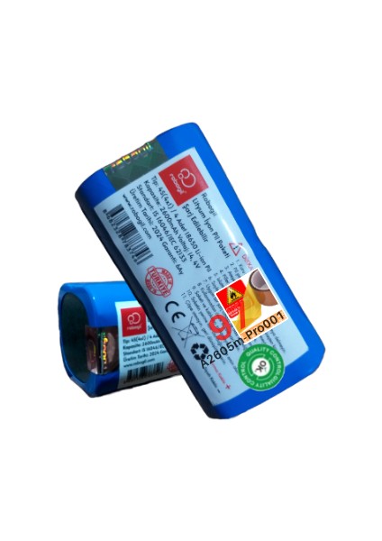 Proscenic 830T 2600MAH Uyumlu Batarya Robot Süpürge Pili A2605M-PRO001