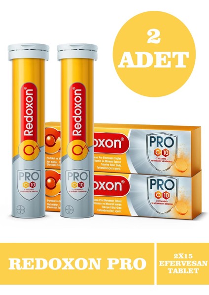 Pro 15 Efervesan Tablet x 2 Adet