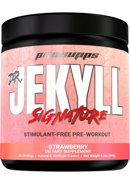 Dr. Jekyll Signature Pre-Workout Powder 30 Servings - Strawberry