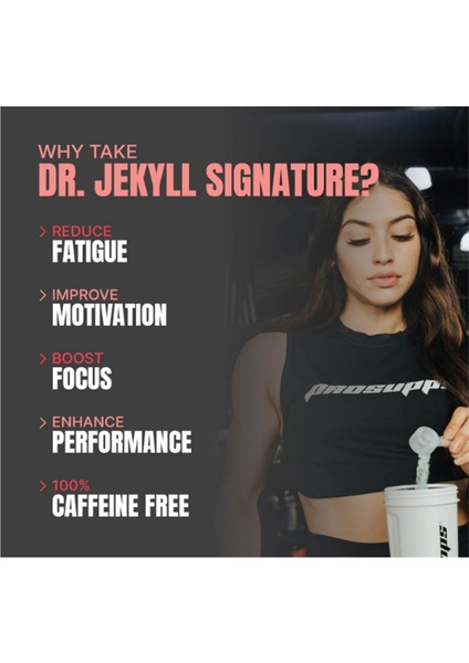 Dr. Jekyll Signature Pre-Workout Powder 30 Servings - Strawberry