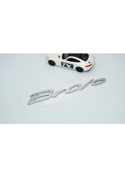 Fiat Bravo Bagaj Gri Abs 3M 3D Yazı Logo Amblem