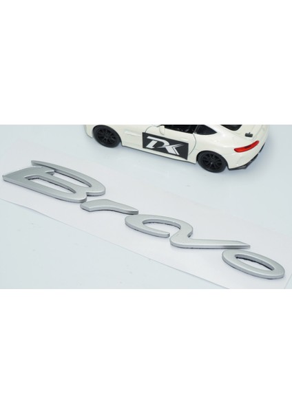 Fiat Bravo Bagaj Gri Abs 3M 3D Yazı Logo Amblem