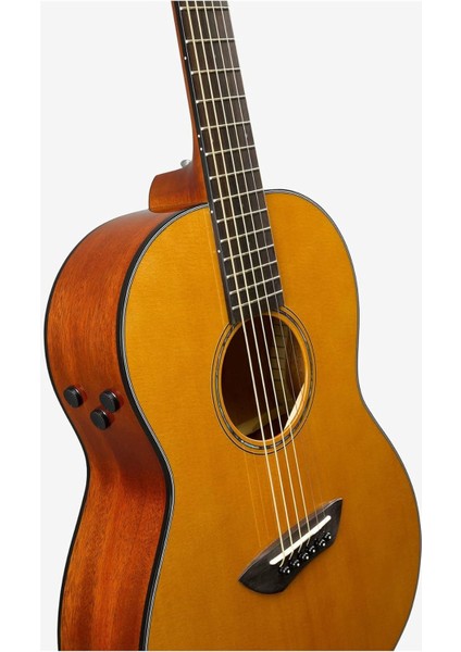 Csf-Ta Transacoustic Parlor Elektro Akustik Gitar