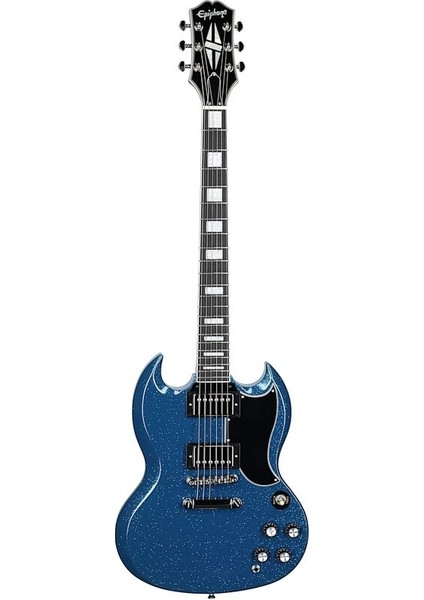 Exclusive SG Custom Elektro Gitar (Brunswick Blue Sparkle)