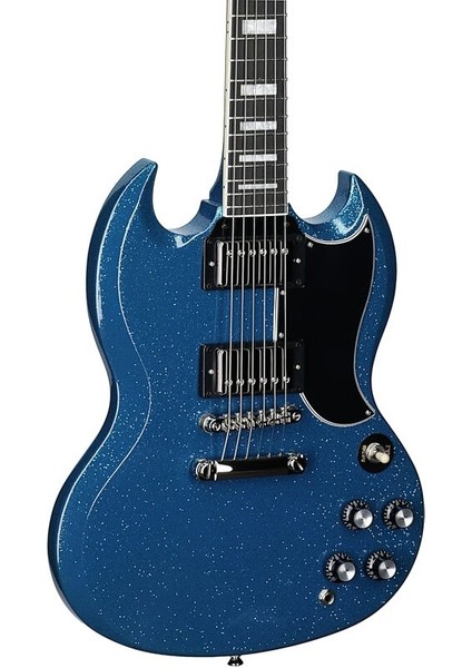 Exclusive SG Custom Elektro Gitar (Brunswick Blue Sparkle)