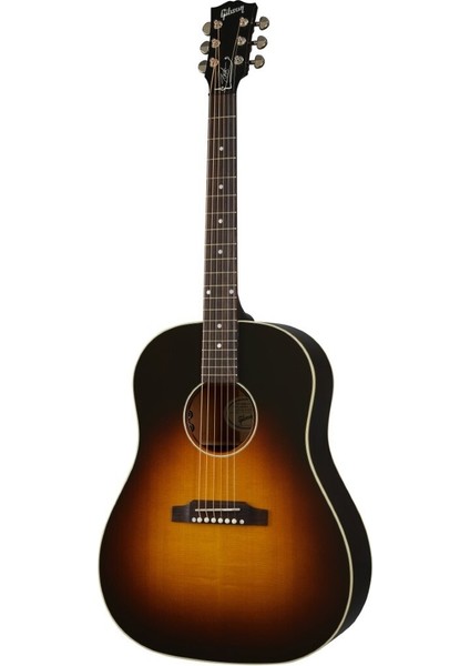 Acoustic Slash J-45 Standard Elektro Akustik Gitar (November Burst)