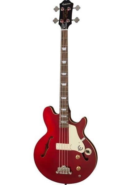 Jack Casady 4 Telli Bas Gitar (Sparkling Burgundy)