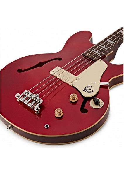 Jack Casady 4 Telli Bas Gitar (Sparkling Burgundy)