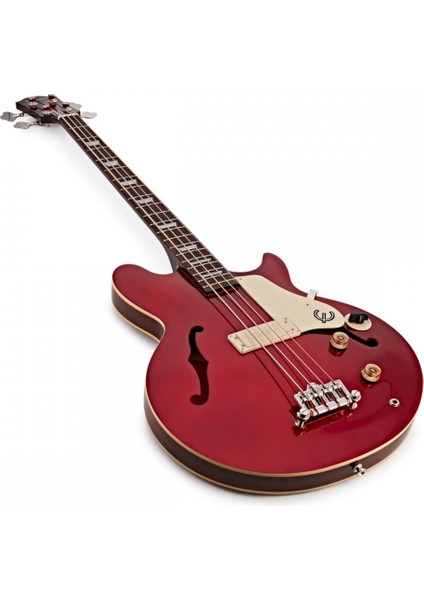 Jack Casady 4 Telli Bas Gitar (Sparkling Burgundy)