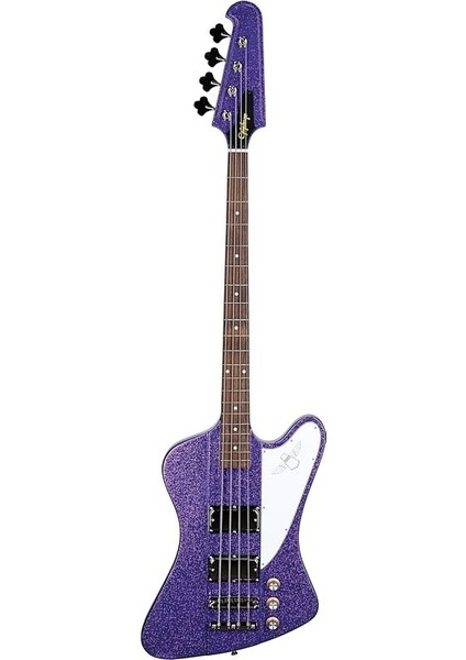 Exclusive Thunderbird '64 4 Telli Bas Gitar (Purple Sparkle)