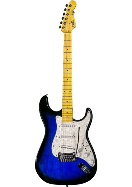 Tribute Series S-500Elektro Gitar (Blueburst)