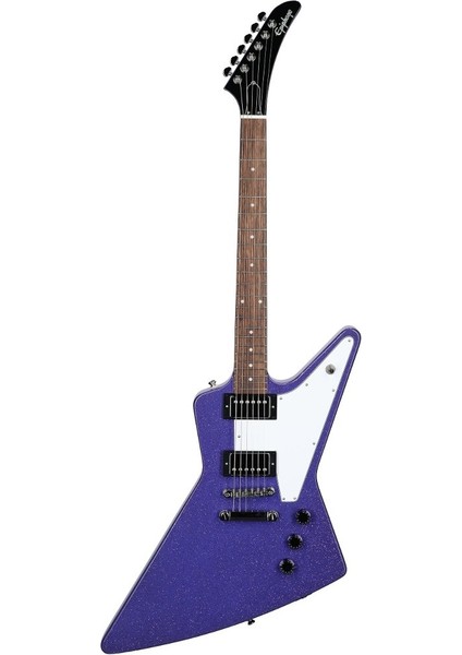 Exclusive Explorer Elektro Gitar (Purple Sparkle)