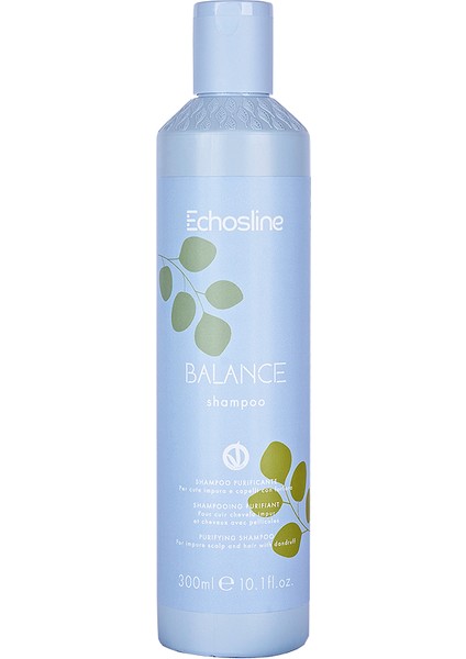 Echosline Vegan Balance Purifying Shampoo 300 ml
