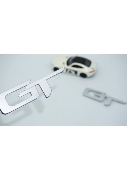 Gt Mustang Shelby Gri Abs Yazı Logo Arma Seti