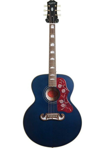 J-200 Elektro Akustik Gitar (Aged Viper Blue)