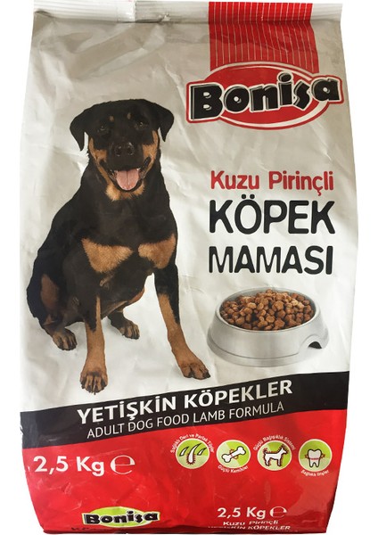 Kuzu Etli Pirinçli Köpek Maması 2.5 kg