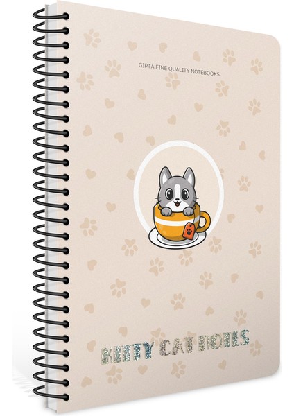 7281 Kıtty Cat A4 100 Yp Çizgili Spr Pp Kapak Defter modelleri