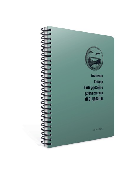 7231 Real A4 100 Yp Kareli Spr Pp Kapak Defter indirimleri