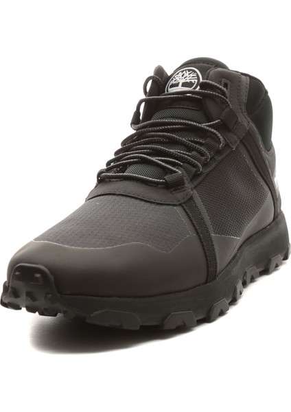 TB0A41W7EK91 Timberland Winsor Trail Mıd Lace Up Waterproof Erkek Bot ve &amp;ccedil;izme Siyah