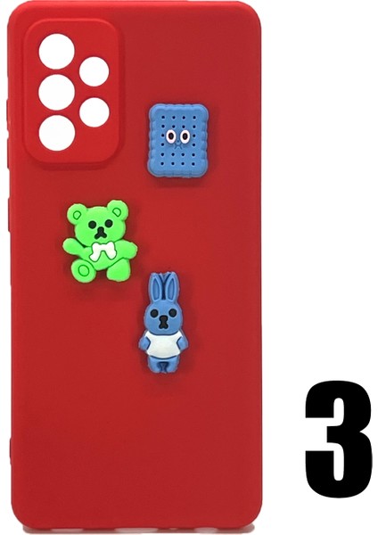 Samsung Galaxy A72 Uyumlu Maskot Seri Arka Koruma Kılıf