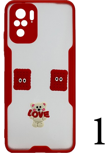 Xiaomi Redmi Note 10 Uyumlu Maskot Seri Arka Koruma Kılıf