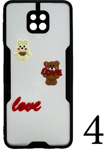 Xiaomi Redmi Note 9s Uyumlu Maskot Seri Arka Koruma Kılıf