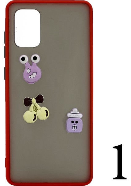 Samsung Galaxy A71 Uyumlu Maskot Seri Arka Koruma Kılıf