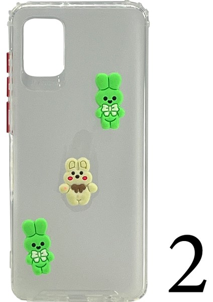 Samsung Galaxy A31 Uyumlu Maskot Seri Arka Koruma Kılıf