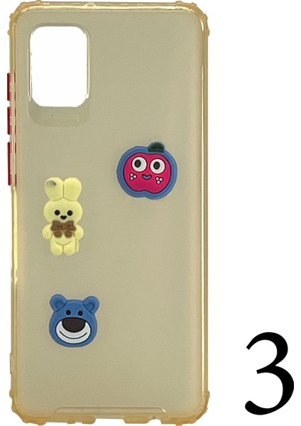 Samsung Galaxy A31 Uyumlu Maskot Seri Arka Koruma Kılıf
