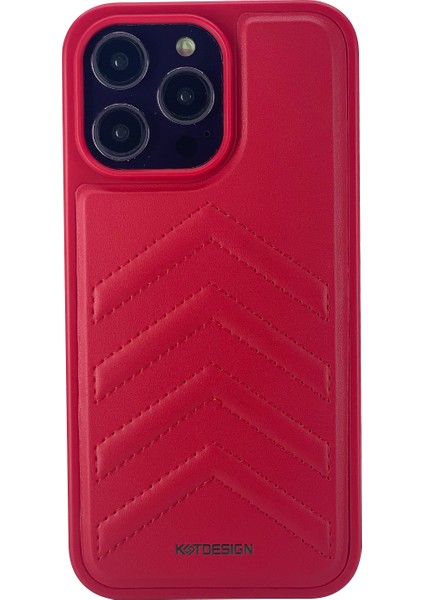 Apple iPhone 13 Pro Uyumlu Lynko Co Deri Seri Arka Koruma Kılıf