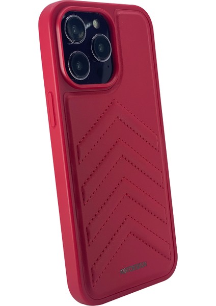 Apple iPhone 13 Pro Uyumlu Lynko Co Deri Seri Arka Koruma Kılıf