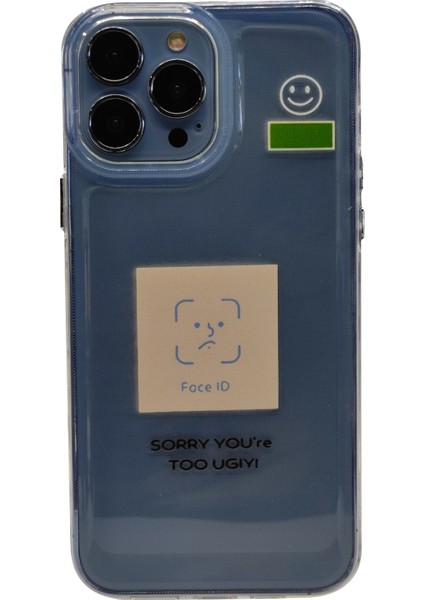 Apple iPhone 13 Pro Max Uyumlu Dizayn Soft Arka Koruma Kılıf