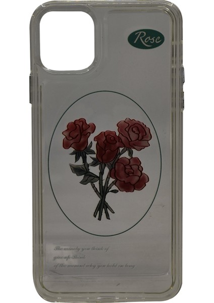 Apple iPhone 11 Pro Max Uyumlu Dizayn Soft Arka Koruma Kılıf