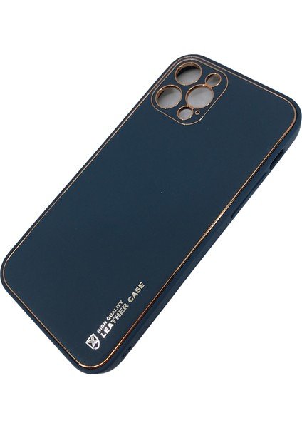 Apple iPhone 12 Pro Uyumlu Coco Leather Seri Arka Koruma Kılıf