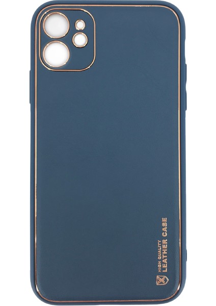 Apple iPhone 11 Uyumlu Coco Leather Seri Arka Koruma Kılıf