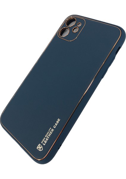 Apple iPhone 11 Uyumlu Coco Leather Seri Arka Koruma Kılıf