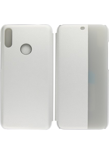 Huawei Y7 Prime 2019 Uyumlu Smart View Kapaklı Kılıf