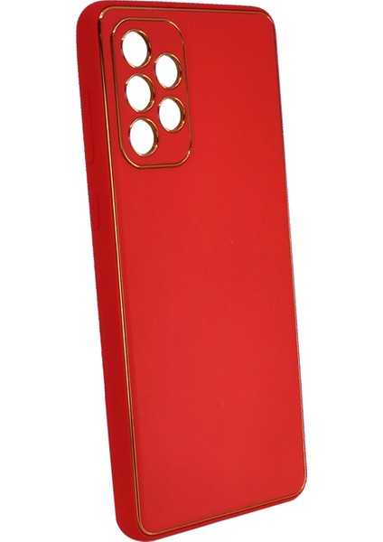Samsung Galaxy A53 Uyumlu Coco Leather Seri Arka Koruma Kılıf