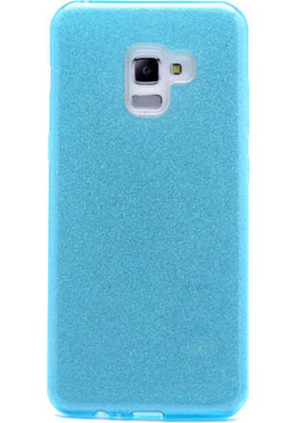 Samsung Galaxy A530 A8 2018 Uyumlu Simli Arka Koruma Kılıf