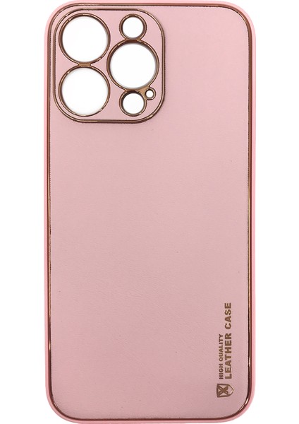 Apple iPhone 13 Pro Uyumlu Coco Leather Seri Arka Koruma Kılıf