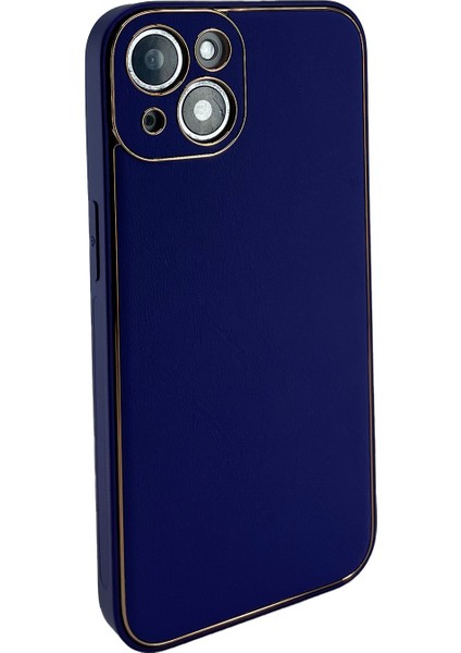 Apple iPhone 13 Uyumlu Coco Leather Seri Arka Koruma Kılıf