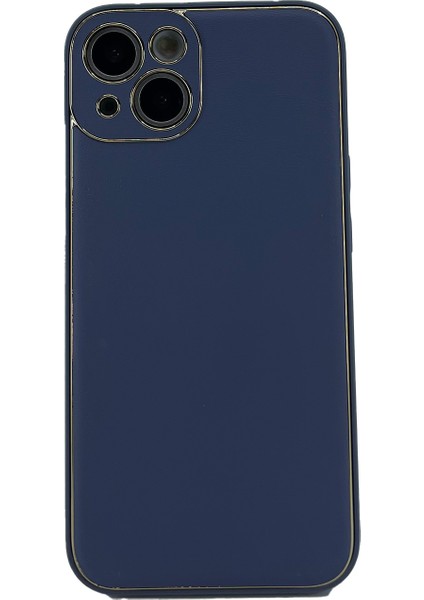 Apple iPhone 13 Uyumlu Coco Leather Seri Arka Koruma Kılıf