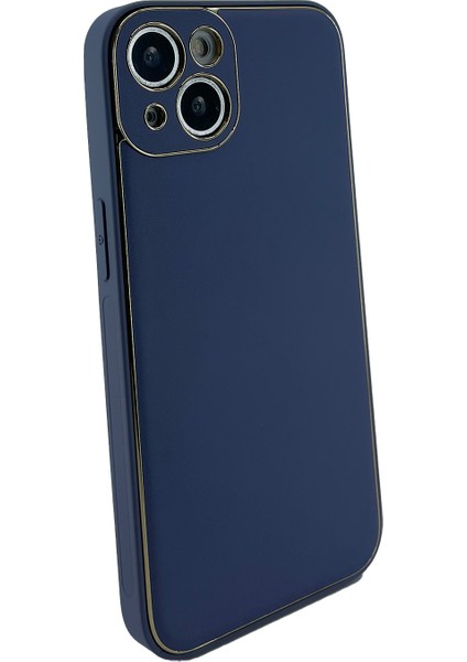 Apple iPhone 13 Uyumlu Coco Leather Seri Arka Koruma Kılıf