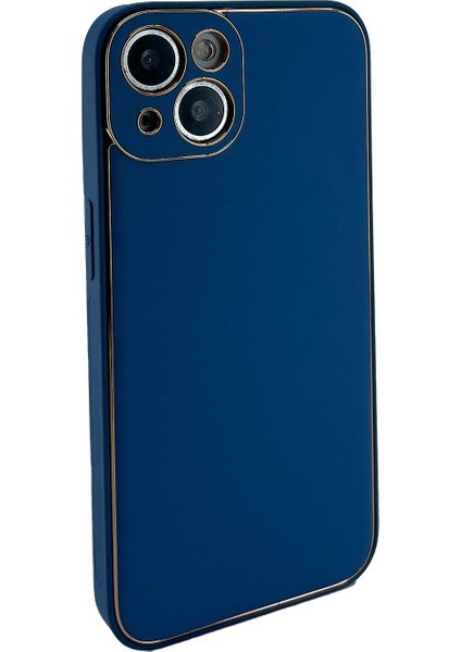 Apple iPhone 13 Uyumlu Coco Leather Seri Arka Koruma Kılıf