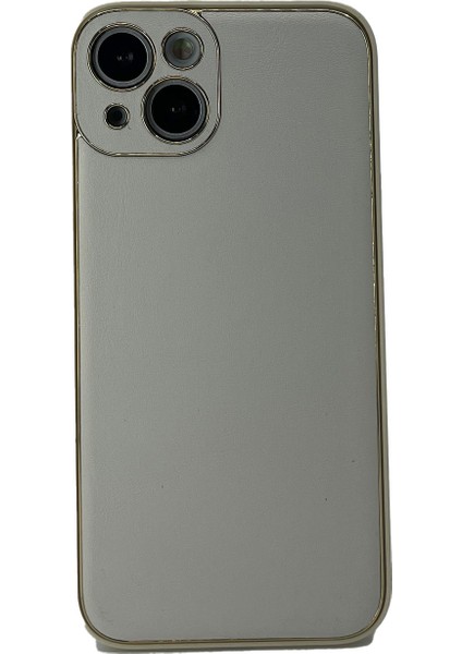 Apple iPhone 14 Uyumlu Coco Leather Seri Arka Koruma Kılıf