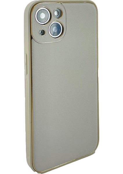 Apple iPhone 14 Uyumlu Coco Leather Seri Arka Koruma Kılıf